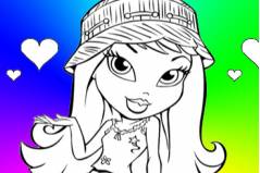 Раскраска Братц 8 - Bratz Coloring 8
